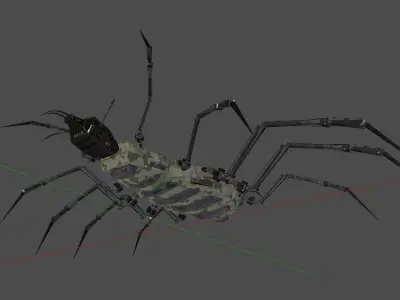 InsectMech insect Low-poly 3D model