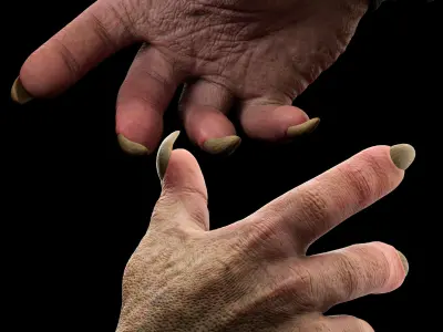 Fat Skaven Rat 3D model