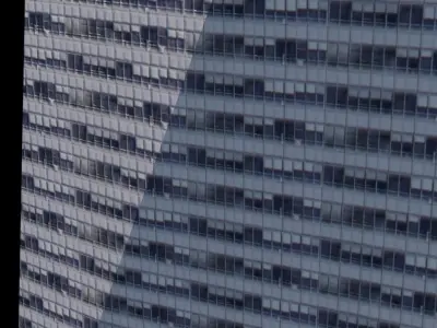 Bank Of America Tower - NYC Low-poly 3D model