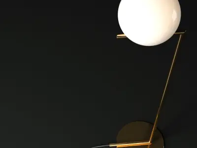 Floor lamp IC 3D model