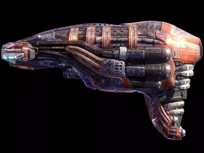 USTC Polaris Axiom - 4K-8K Materials 3D model