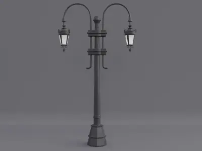 Street light Classic Farola Fernandina 3D model