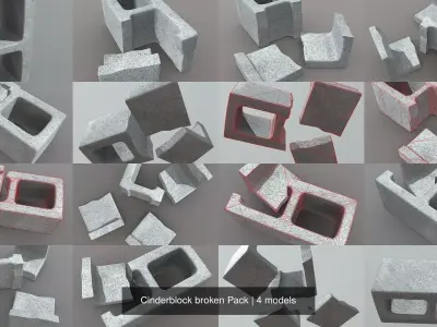 Cinderblock broken Pack