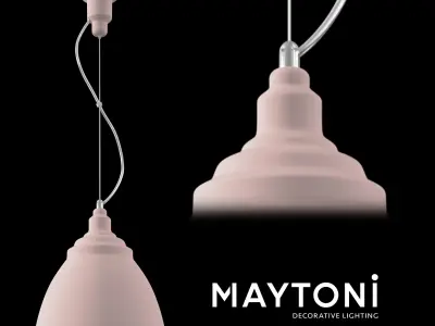 Pendant Lamp Bellevue P534PL-01PN Maytoni Modern Free 3D model