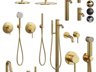 Kludi Bozz Mixer Set 3D model