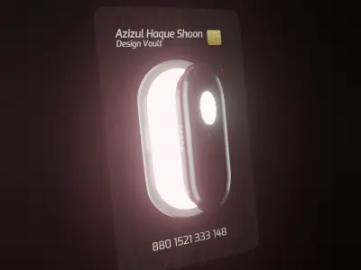 Design Vault 3d NFT Door animation Low-poly 3D model