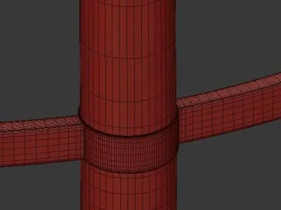 RAVELLE ROUND CHANDELIER 3D model