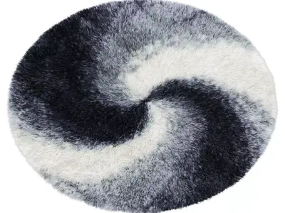 Abstract Indoor Rug 3D model