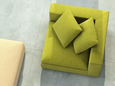 Land Corner 3D model