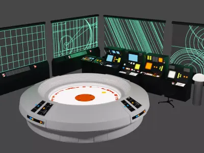 Star Wars Rebel Alliance War Room Prop Pack 1 3D model