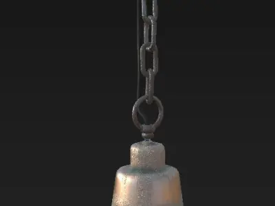 Industrial Lamp 3D model