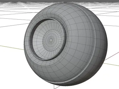 sci-fi sepakers 3D model