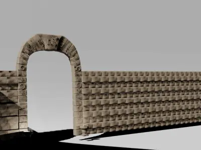 Snake Gate 3D model