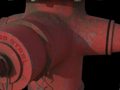 water hydrant 3D model purchase