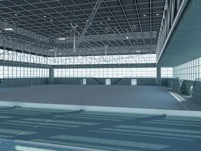 Exhibition Hall 23 3D model
