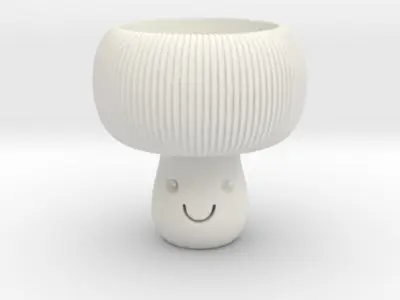Mushroom Tealight Holder 3D print model