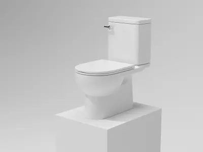 Toilet 3d model 3D model