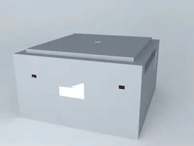 Bamboo Bedroom using THORN light collection Free 3D model