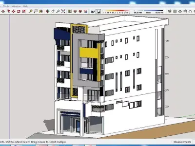 Apartment Sketchup 41 3D model