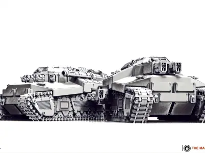 Cyberzerkers - Heavy Tank 3D print model