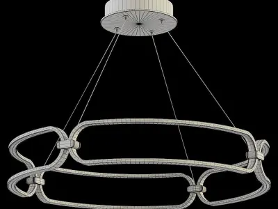 Pendant lamp Maytoni Chain MOD017PL-L50N 3D model