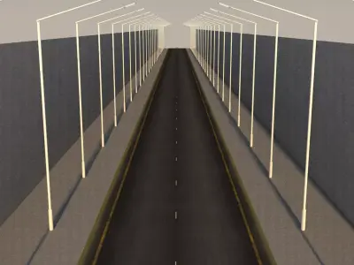 Highway 3D model buy