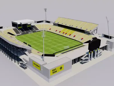 Mapfre Stadium - Columbus Crew - USA 3D model