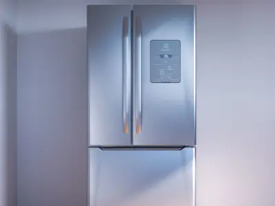 Electrolux French Door DM84X 3D model