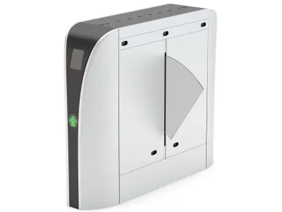 Automatic Turnstiles Gate 3D model