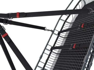 Rescue Stretcher 3D model