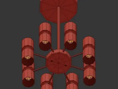 Black Coated 3D model