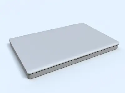 Laptop computer Low-poly 3D model