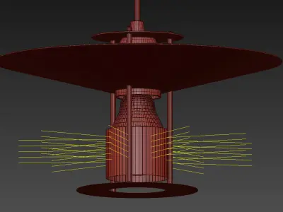 LYNG pendant by Okholm Lighting 3D model