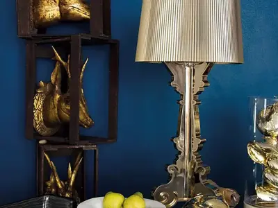 Bourgie Table Lamp 3D Model  Low-poly 3D model