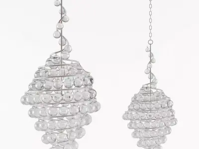 Currey and Company - Wanderlust Chandelier Lighting 3D model