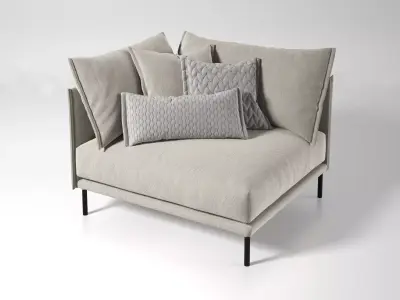 Gentry Armchair 3D model