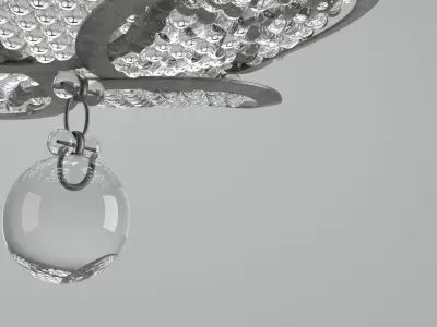 Chandelier 10 3D model