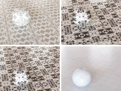 Refin Ceramiche Frame Collection - Decorative Tiles -Set of 11 Texture