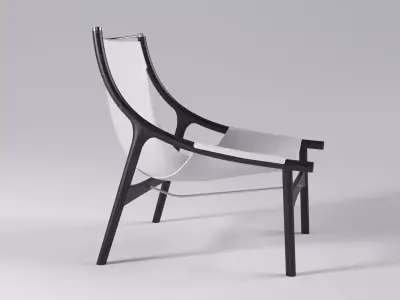 Mira lounge chair 3D model