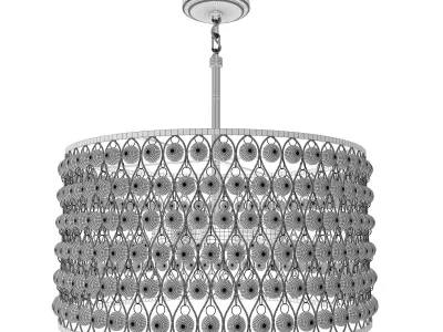 Crystal Chandelier 3D model
