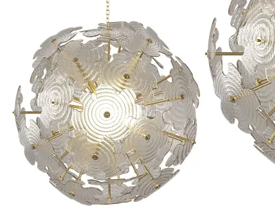 sputnik pendant light 3D model