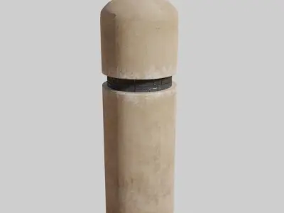 Tatooine Towers Low-poly 3D model