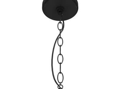 Progress lighting tosca six light chandelier 3D model