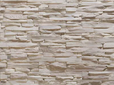 Stone Wall PBR Seamless Texture
