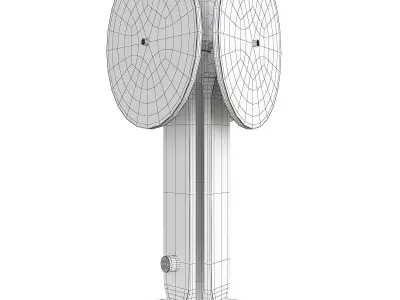 Chupa by light room Low-poly 3D model