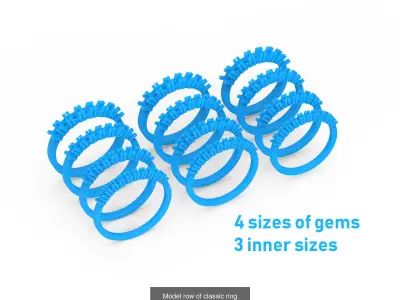 Pack of jewellery classic models