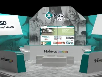 10x6 stand for pharmaceutics 3D model