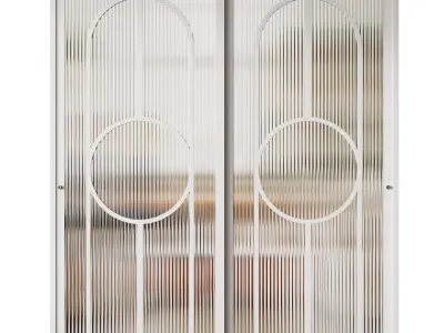 Partition Door 55 3D model