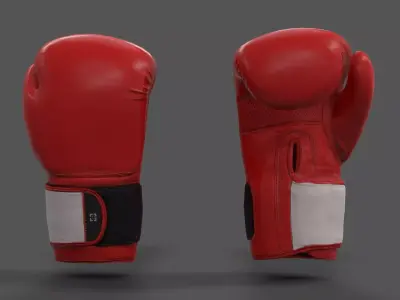 VR Hands - Boxing Glove Low-poly 3D model