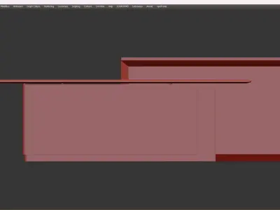CENTER TABLE ROBERT Low-poly 3D model